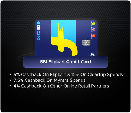 SBI Flipkart Credit Card SBI Flipkart Credit Card - Perfect for Everyday Online Shopping!