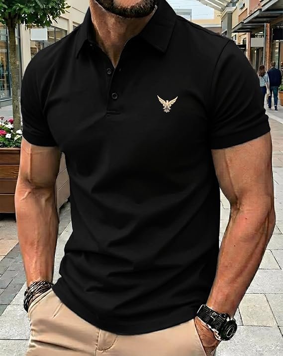 AUSK Polo T-Shirt for Men || Half Sleeves Neck Polos Men Tshirt