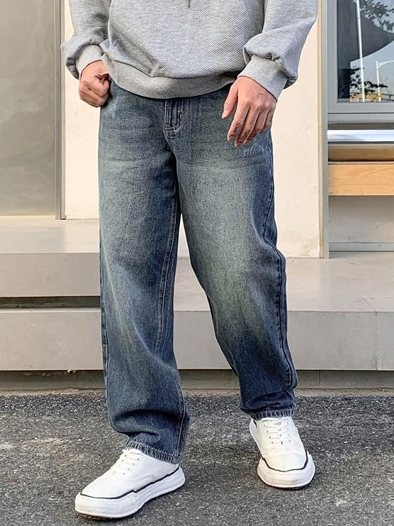 URBAN POCKETS Jeans for Men | Casual Jeans for Men | Loose Fit Denim Streetwear Pants (U-10-17)