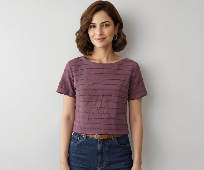 Women's Crop Top | Cotton Crop Top for Women | Women's Crop T-Shirtt