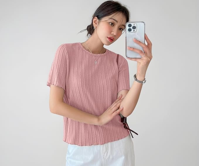 GRECIILOOKS Women's Poly Cotton Regular Fit Crop Top