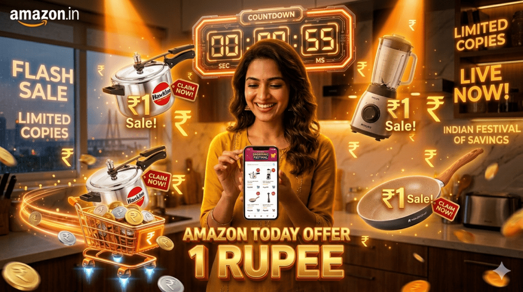 Amazon Today Offer 1 Rupee